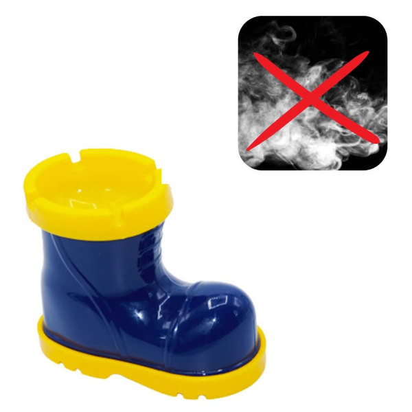 Bot Tasarımlı Kokusuz Küllük 