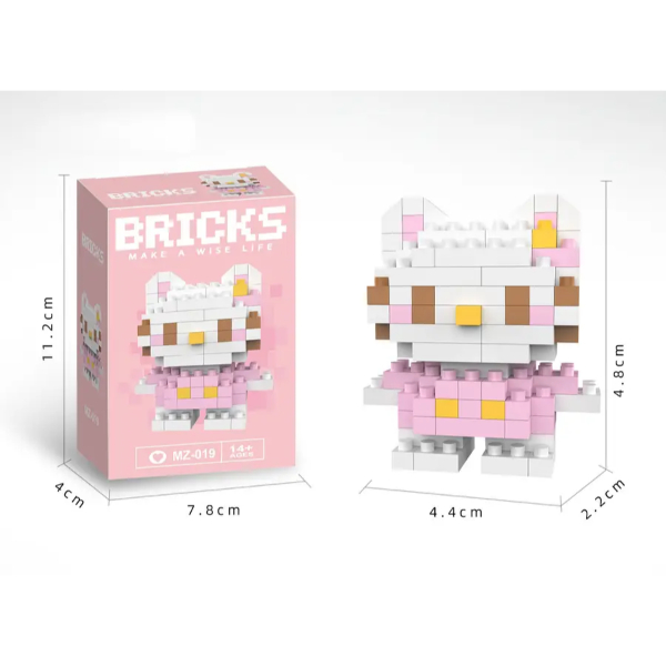 Bricks Hello Kitty Mini Lego Figürü