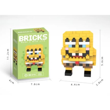 Bricks Sünger Bob Mini Lego Figürü 
