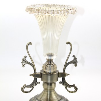 Cam Şamdan Tekli Model 1