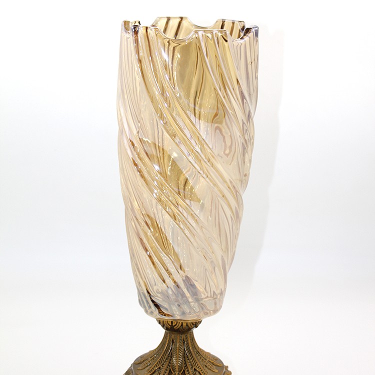 Cam Şamdan Tekli Model 3