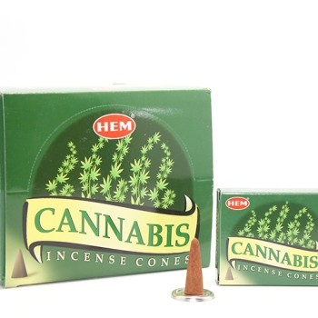 Cannabis Aromalı Konik Tütsü