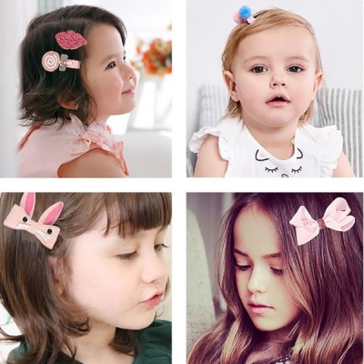 Çanta Kutulu Şirin Kız Çocuk Toka Seti - 18 Parça 