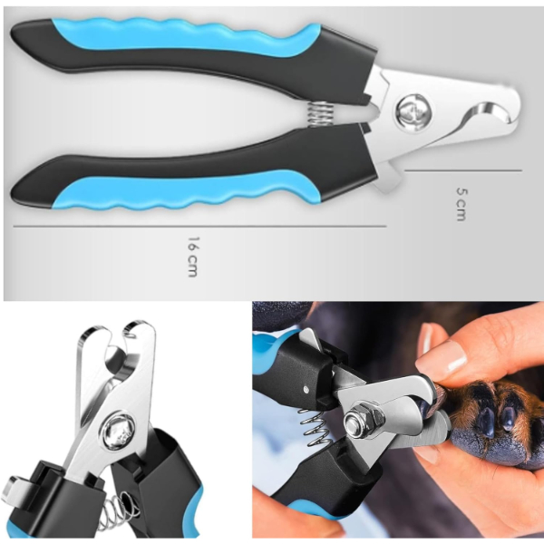 Çelik Evcil Hayvan Tırnak Makası Güvenlik Korumalı 