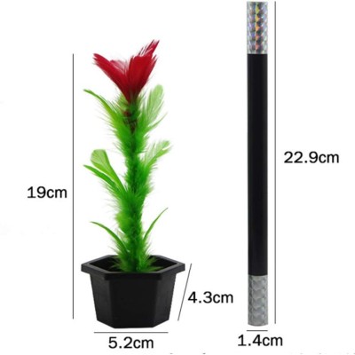 Çiçek Çıkaran Sihirli Çubuk Sihirli Çiçek Sihirbazlık Oyunu 