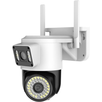 Çift Lensli Dış Mekan Wi-Fi Kamera 