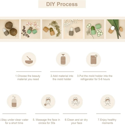 Cilt Bakım Buz Yüz Silindiri