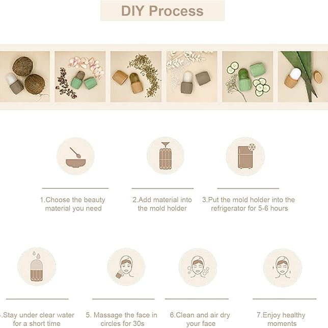 Cilt Bakım Buz Yüz Silindiri