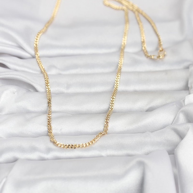 CM 14K Gold Renk 60 cm Zincir Kadın Kolye