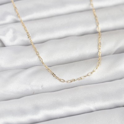 CM 14K Gold Renk 60 cm Zincirli Kadın Kolye