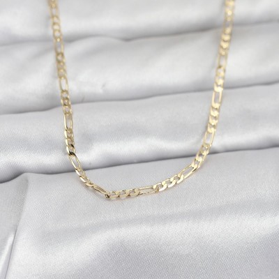 CM 14K Gold Renk İnce Kuşgözü Zincir Model 60 cm Kadın Kolye