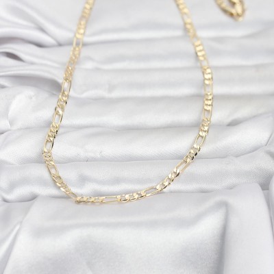 CM 14K Gold Renk Kuşgözü Zincir Model 60 cm Kadın Kolye