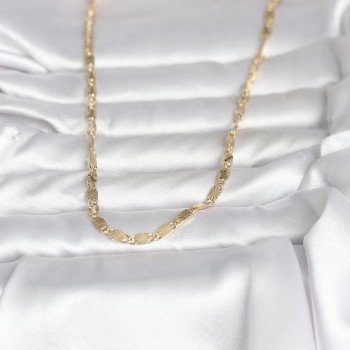 CM 14K Gold Renk Lazer Model 45 cm Kadın Kolye