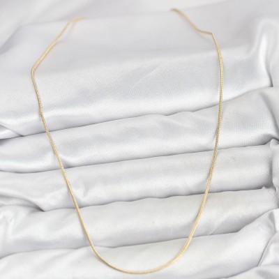 CM 14K Gold Renk Yılan Zincir Model Kadın Kolye