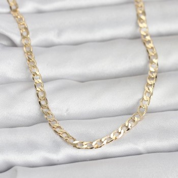 CM 14K Gold Renk Zincir Model 60 cm Kadın Kolye