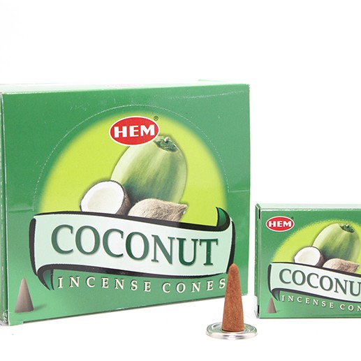 Coconut Aromalı Konik Tütsü