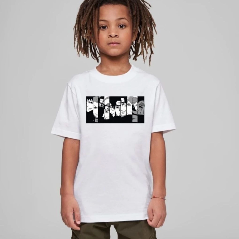 Çocuk   Baskılı T-Shirt - Beyaz