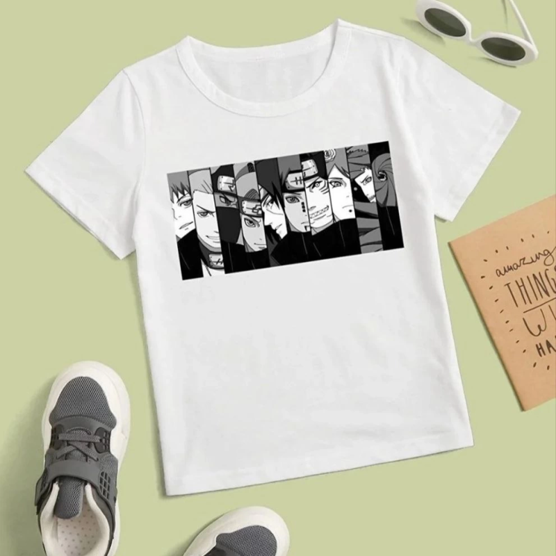 Çocuk   Baskılı T-Shirt - Beyaz