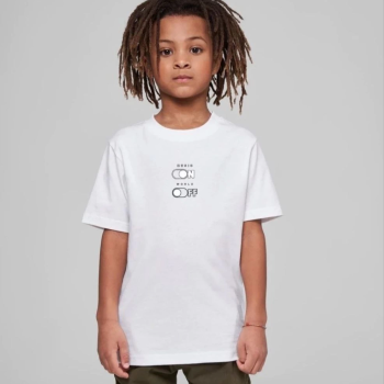 Çocuk   Baskılı T-Shirt - Beyaz