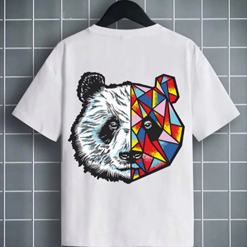 Çocuk Baskılı T-Shirt - Beyaz