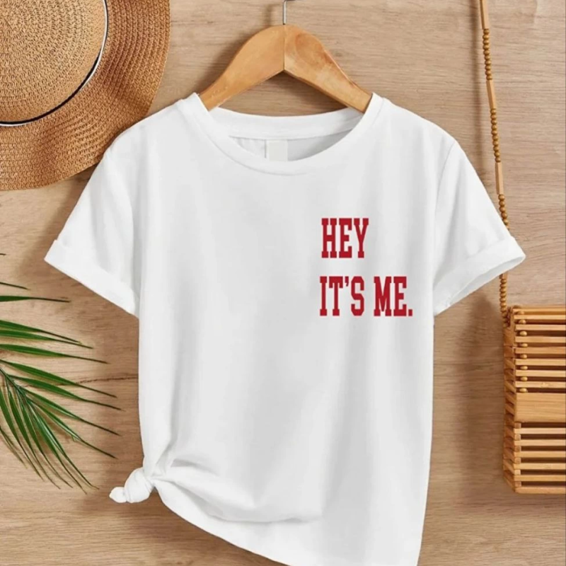 Çocuk   Baskılı T-Shirt - Beyaz