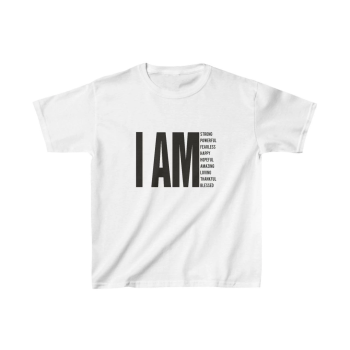 Çocuk Baskılı T-Shirt - Beyaz