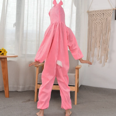Çocuk Tavşan Kostümü Pembe Renk 2-3 Yaş