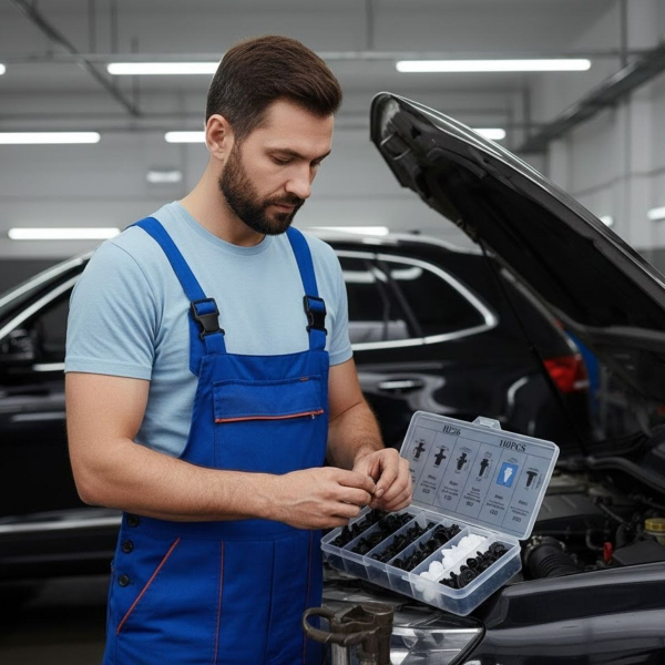 Çok Amaçlı Plastik Bağlantı Klipsi Seti 100 Parça 