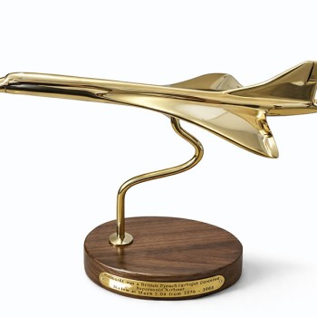 Concorde Pirinç Uçak 