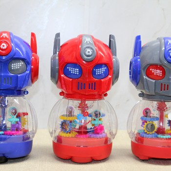 Dans Eden Işıklı Robot Kumbara 