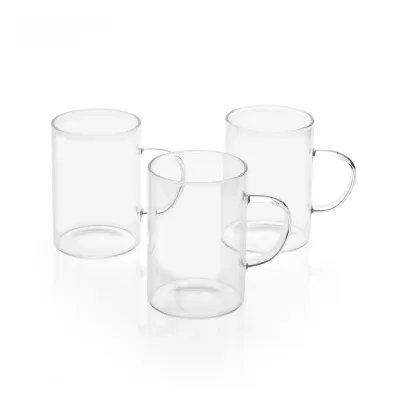 DecoHandy 6'lı Cam Kupa 200 ml