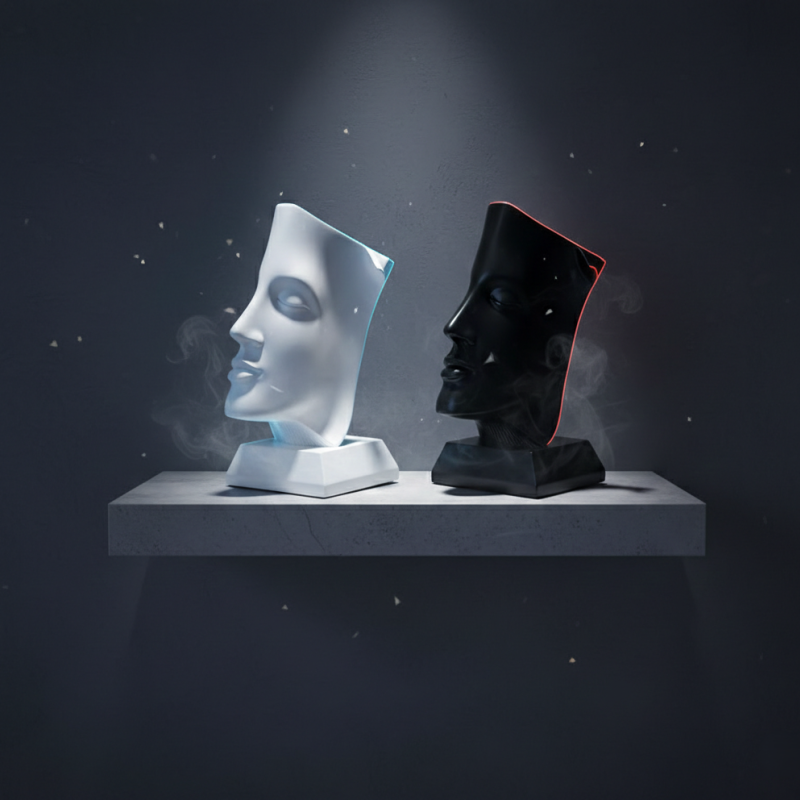 Dekoratif Polyester Yüz Tasarımı 