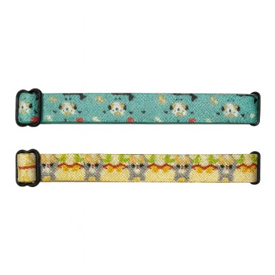 Desenli Zilli Kedi Tasması 