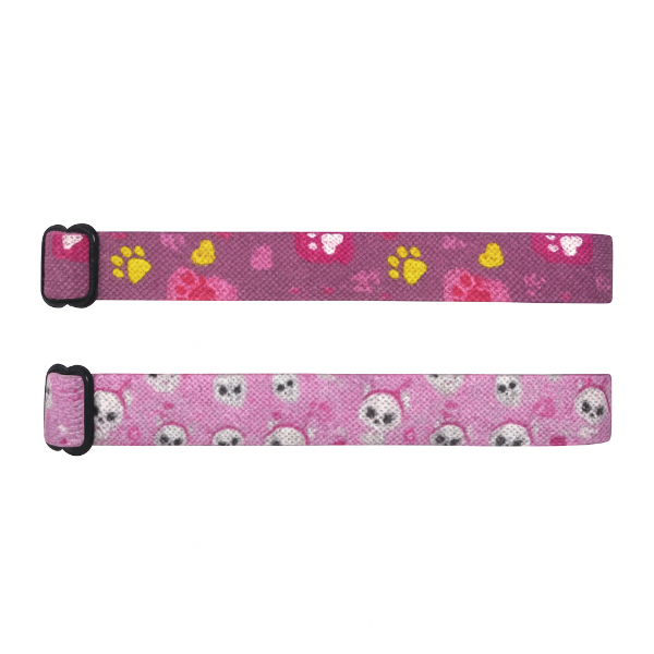 Desenli Zilli Kedi Tasması 