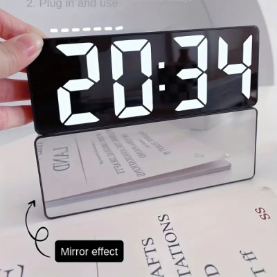 Dijital Sese Duyarlı Alarmlı Masa Saati