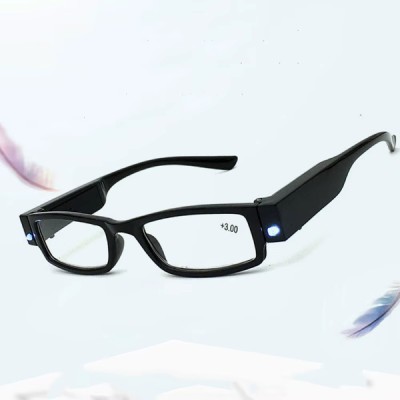 Dinlendirici LED Işıklı Okuma Gözlüğü 