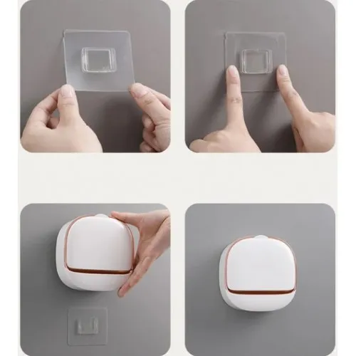 Drenaj Hazneli Kapaklı Katı Sabunluk 