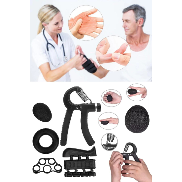 El Ve Parmak Güçlendirici Egzersiz Seti 