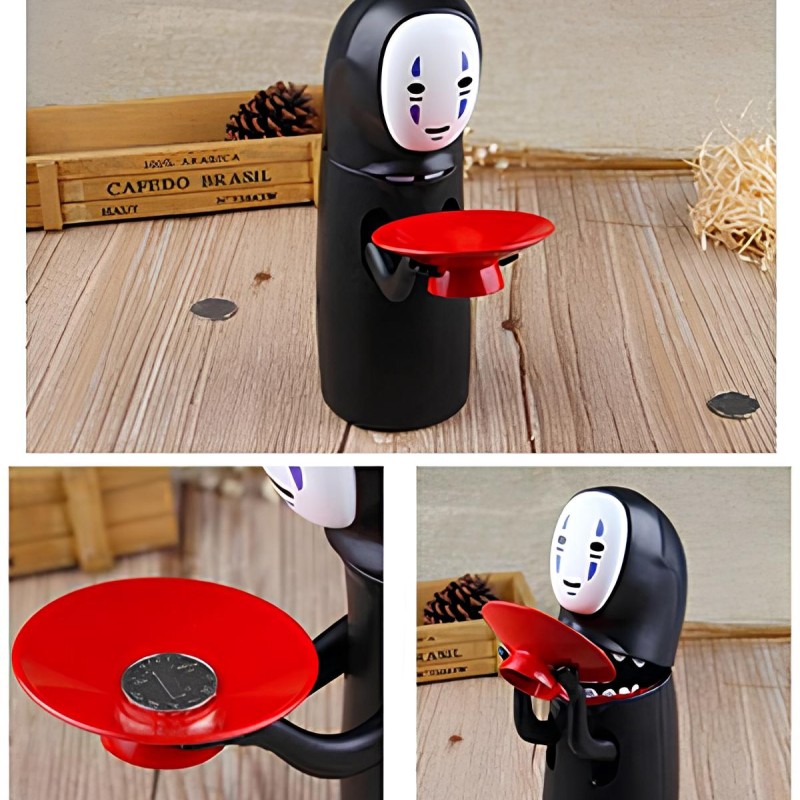 Elektronik Sesli Kumbara No Face Tasarımlı 