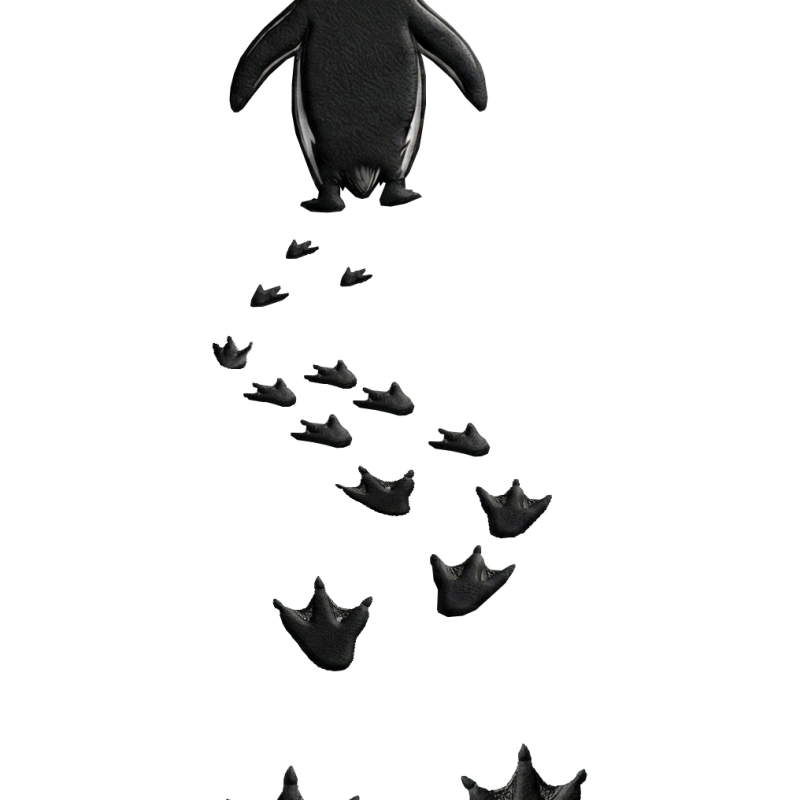 Erkek T-Shirt Nihilist Penguen Baskılı Bisiklet Yaka Kısa kol yazlık Tişört - Beyaz