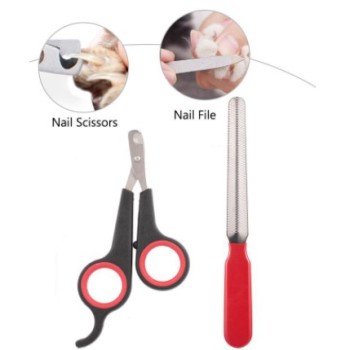 Evcil Hayvan Tırnak Makası ve Törpü Seti