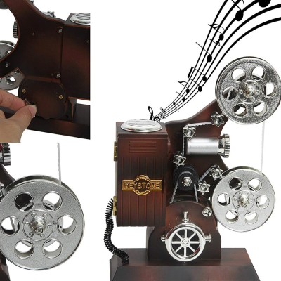 Film Makinesi Tasarımlı Müzik Kutusu