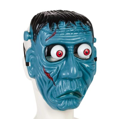 Frankenstein Temalı Sallanan Oynar Gözlü Maske