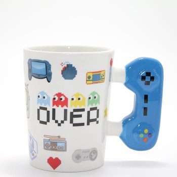 Game Over Porselen Kupa Bardak Model 3 