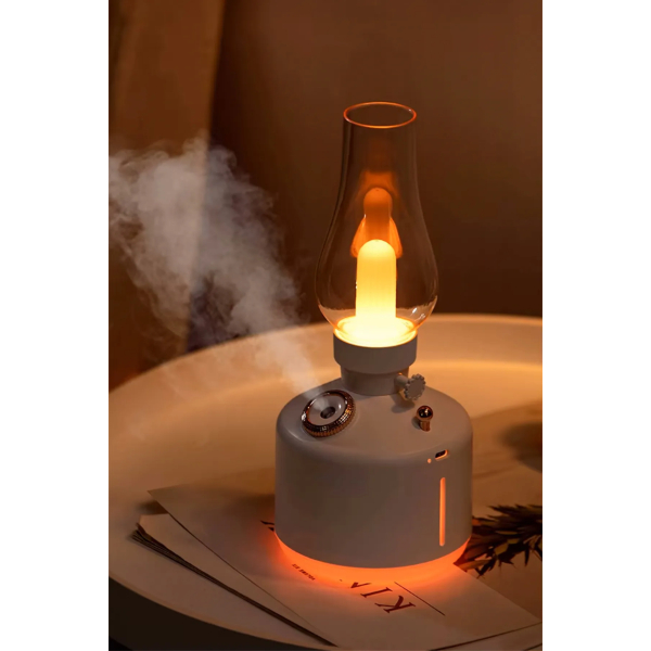 Gaz Lambası Tasarımlı Hava Nemlendirici 