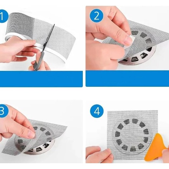 Gider Süzgeci ve Sineklik Tamir Kiti 12 cm * 4 metre