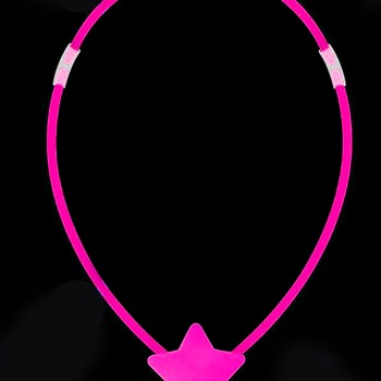 Glow Stick Yıldız Kolye