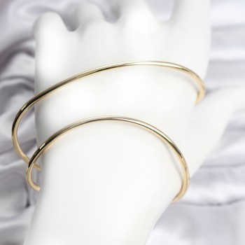 Gold Renk Pirinç El Bileziği