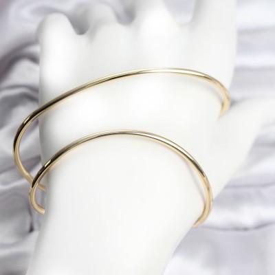 Gold Renk Pirinç El Bileziği