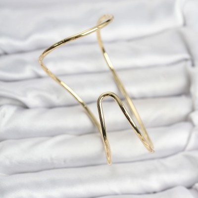 Gold Renk Pirinç El Bileziği